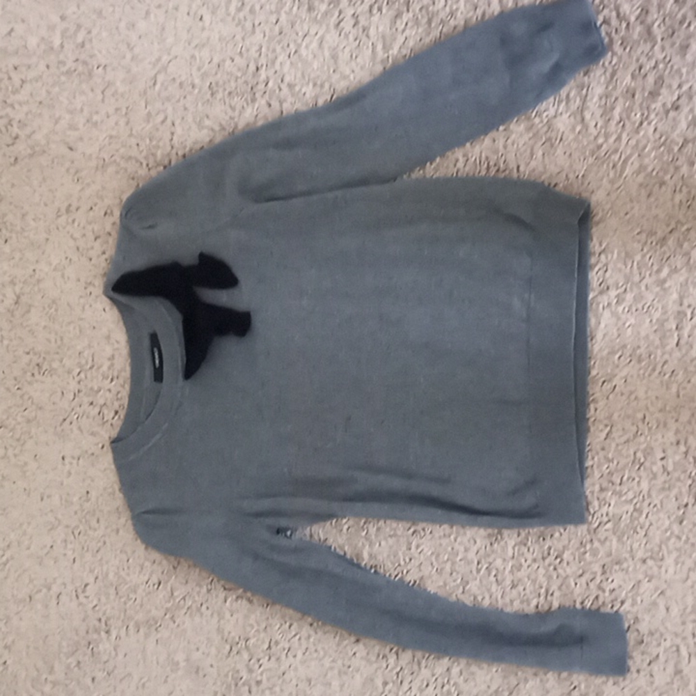 Forever 21 sweater with lacy bow, Small